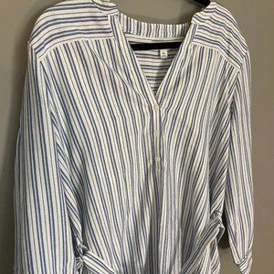 J Crew Mercantile Striped Dress